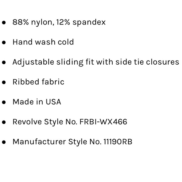 FRANKIES BIKINIS 👙 NWT SIZE LARGE STRING BOTTOM - Picture 4 of 8